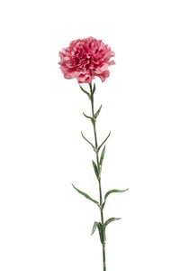 Clavel artificial - 1 tallo - rosa vintage