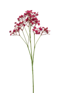 Gypsophila artificial - 1 tallo - rojo fucsia