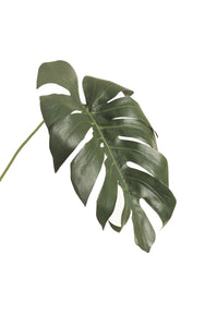 Monstera künstlich - 1 Blatt - Grün